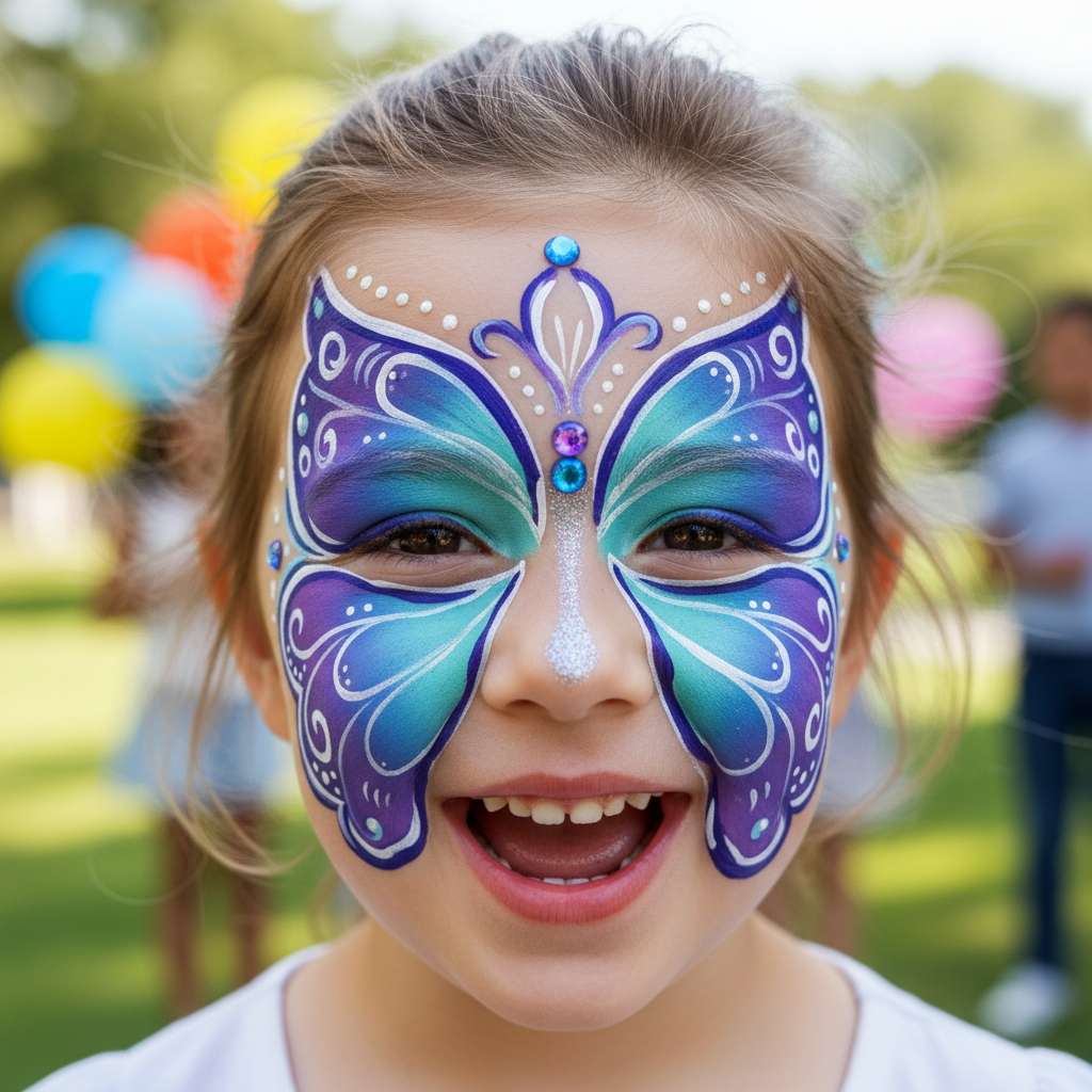 Face painting example